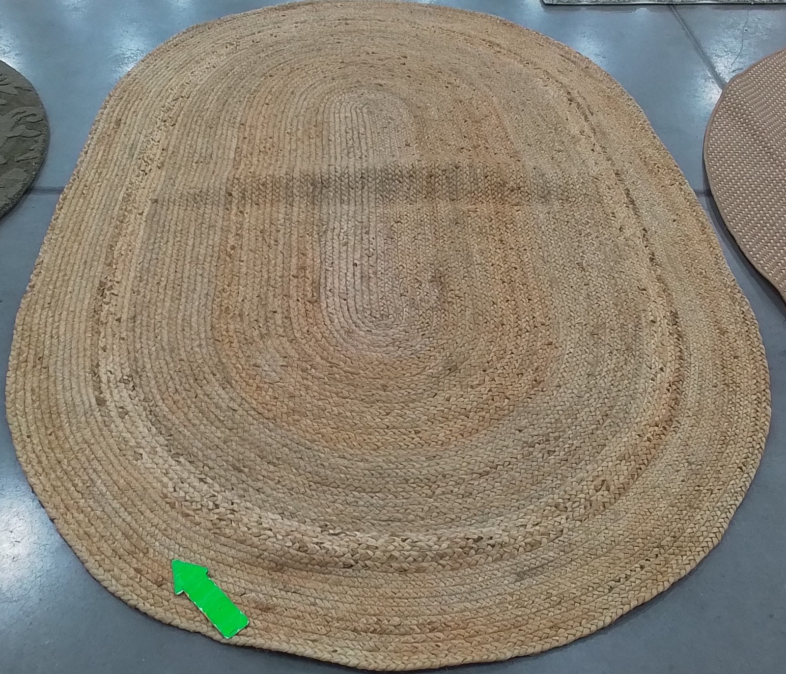 NATURAL 5′-0″ x 8′-0″ Broken Thread Rug, Reduced Price 1172807418 CAP252A-5OV