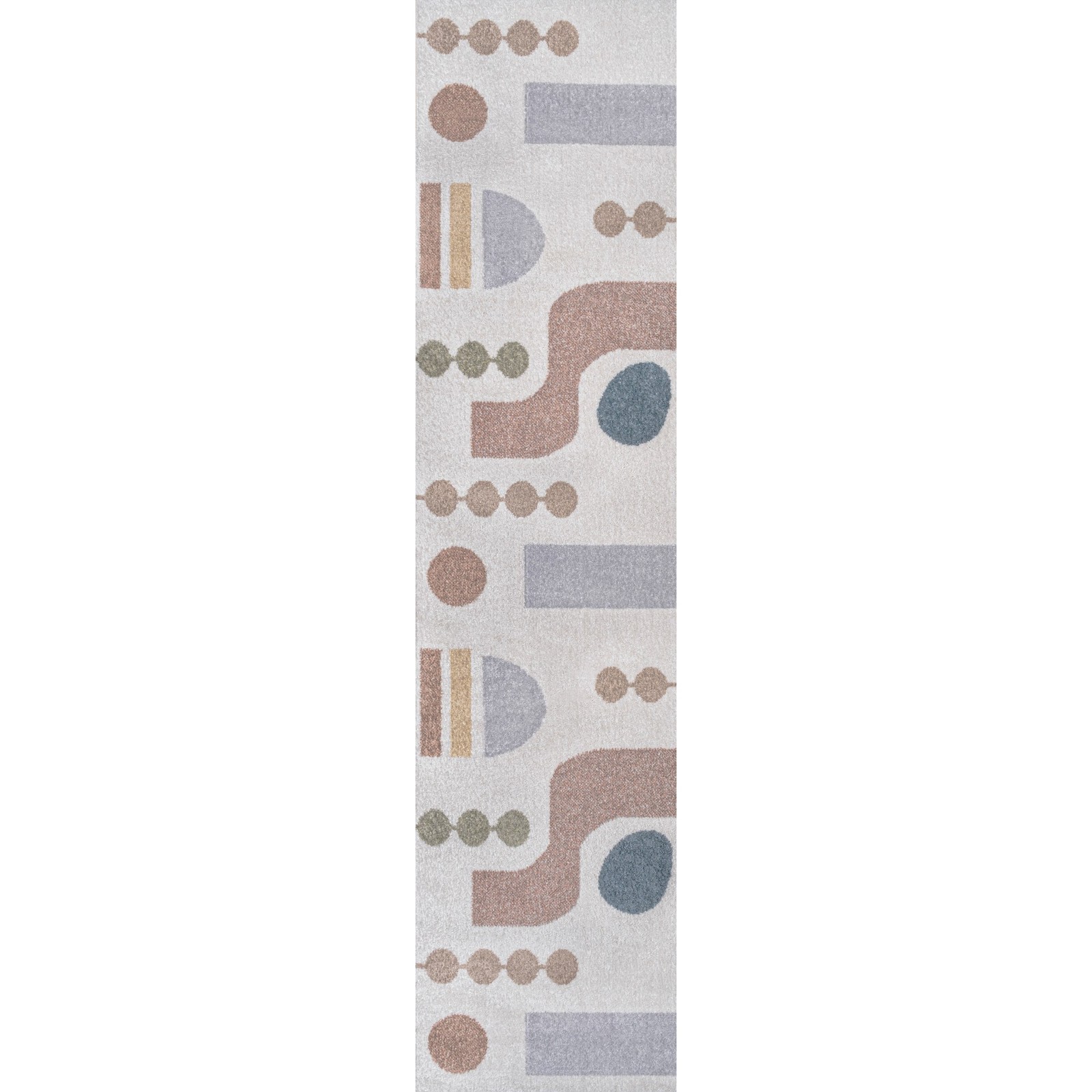 JONATHAN Y WSH308 Riley Abstract Coastal Contemporary Machine Washable Area Rug