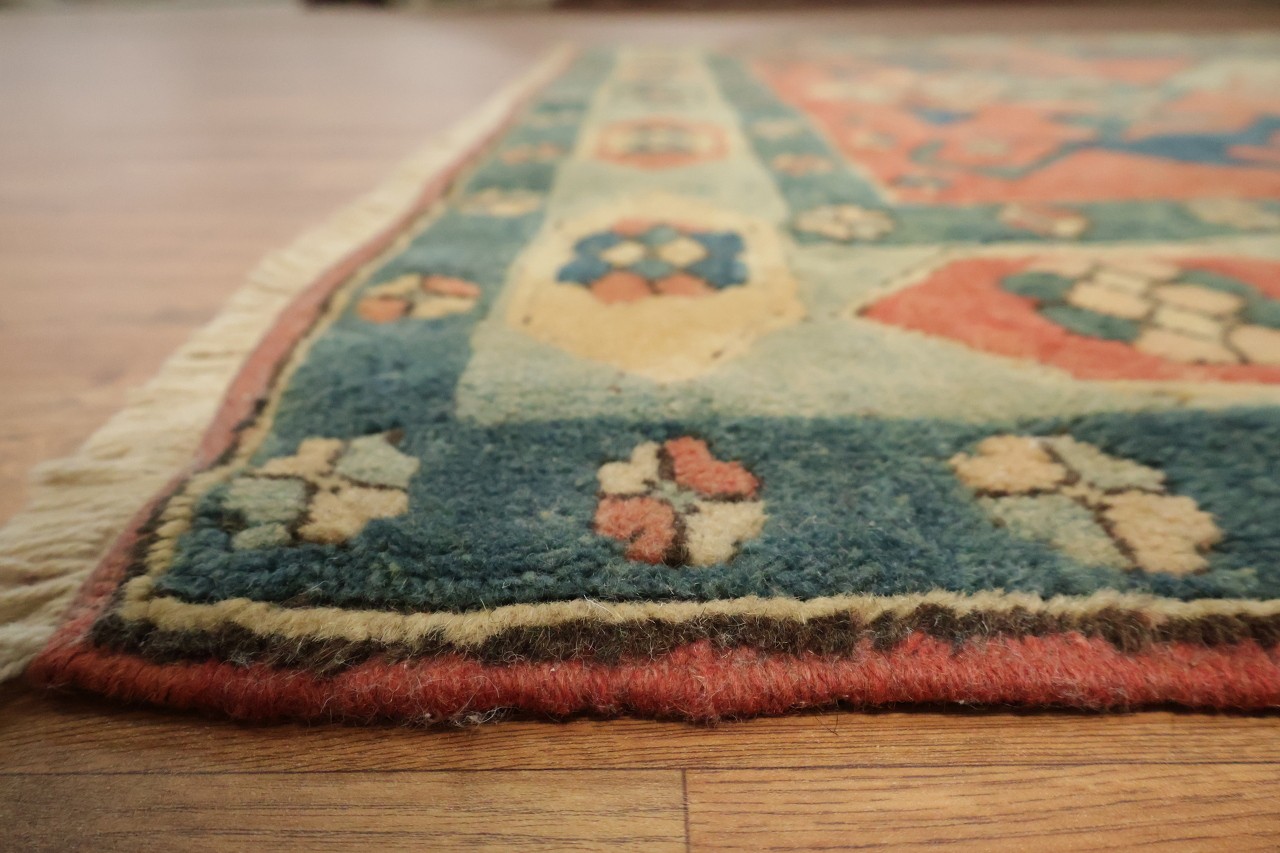 Heritage Inspired 6×8 Anatolian Rug Hand-Knotted Wool in Medallion Design
