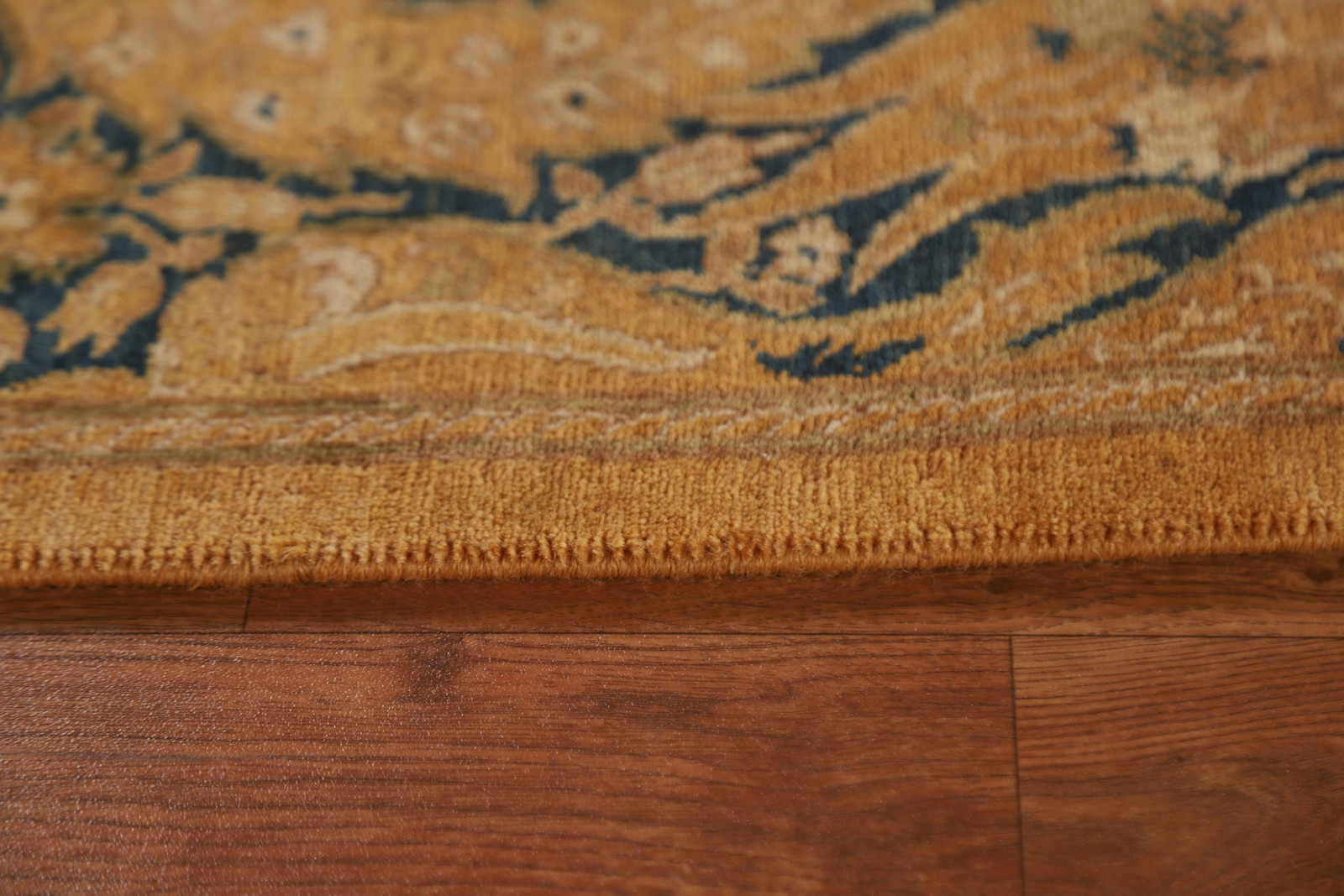 Vegetable Dye Art & Craft Style Area Rug 4×6 Ft Hand-Knotted Floral Wool Carpet