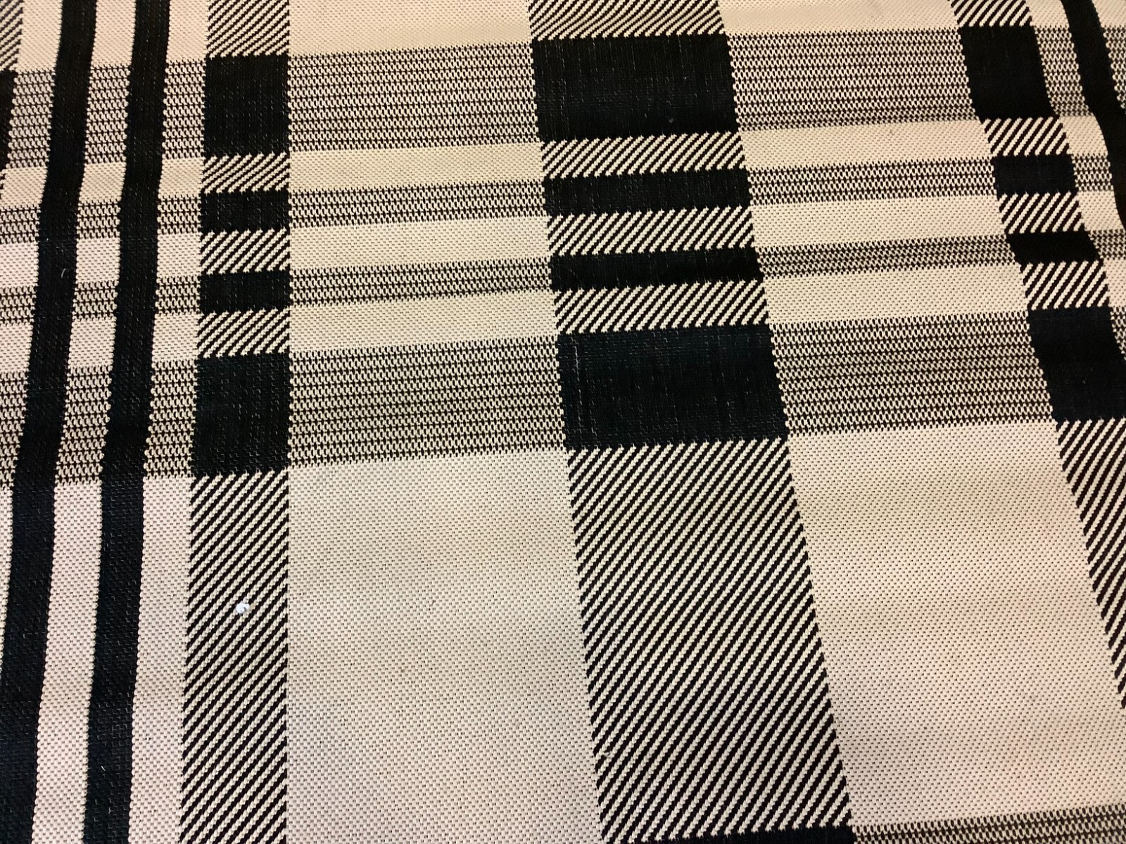 BLAK / BONE 5′-3″ x 5′-3″ Back Stain Rug Reduced Price 1172669478 CY6201-216-5SQ