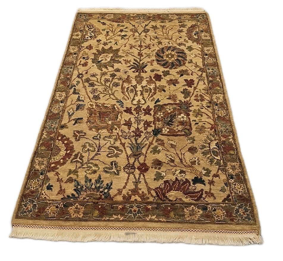Hand-knotted 100% Wool Pile Jaipur Rug 3’5″x5’8″