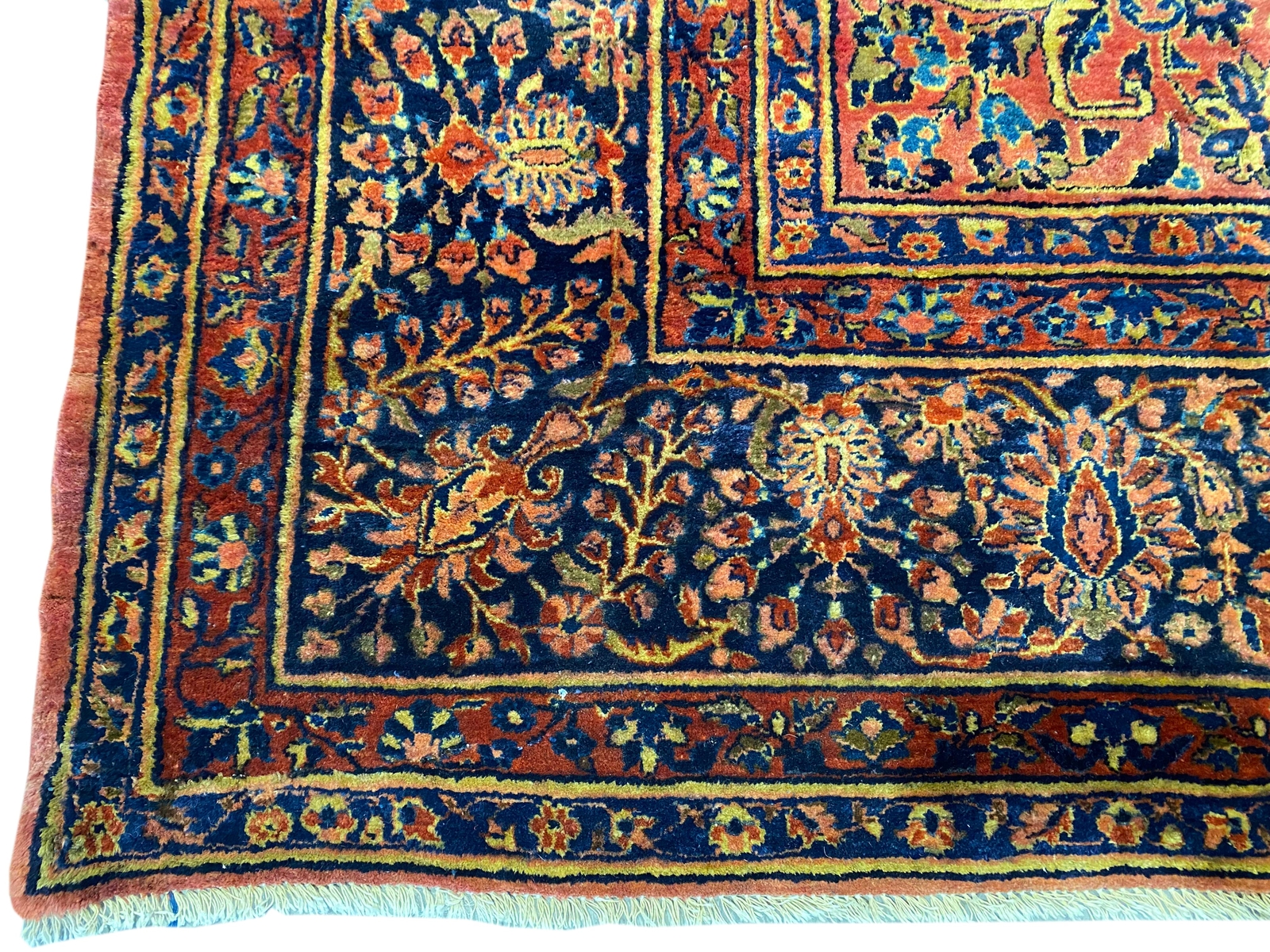 Large 11×15′ ANTIQUE Perssiaan Saroukk Rug #F-6395