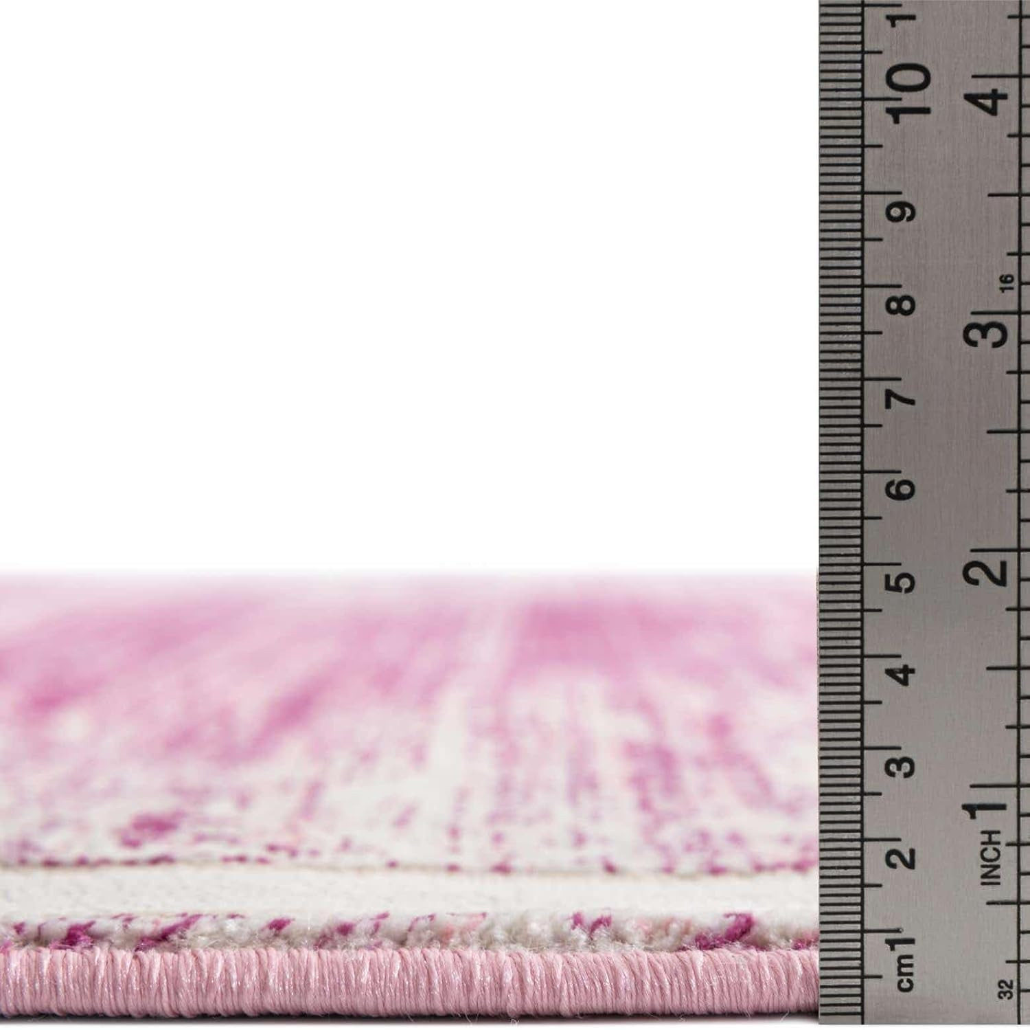 Lenox Hill Pink/Ivory Runner Rug – Uptown Collection (2′ 7″ x 13′ 11″)