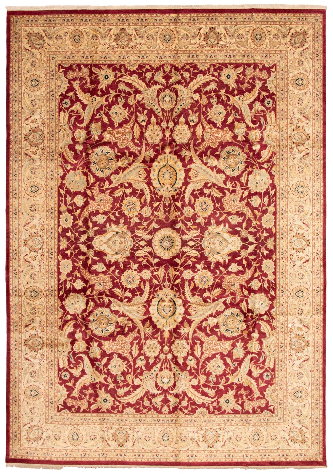 Traditional Hand Knotted Oriental Area Rug 10’0″ x 14’3″ Wool Carpet
