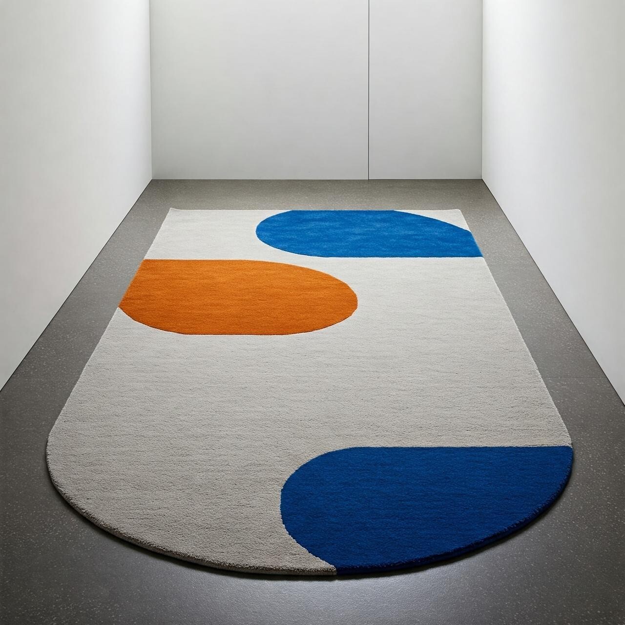 Modern Dropscape, hand made rugs for living areas
