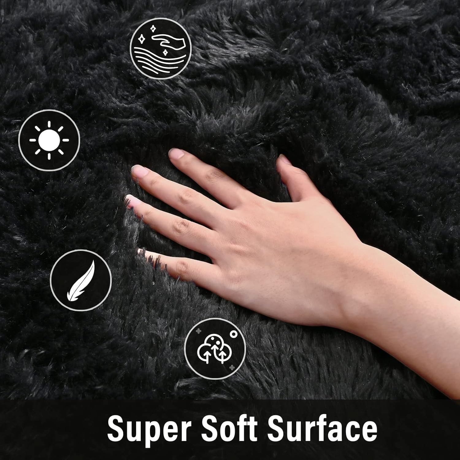 Alfombras Grande 4×6 FT Para Salas De Casa Moderna Habitacion NUEVO US