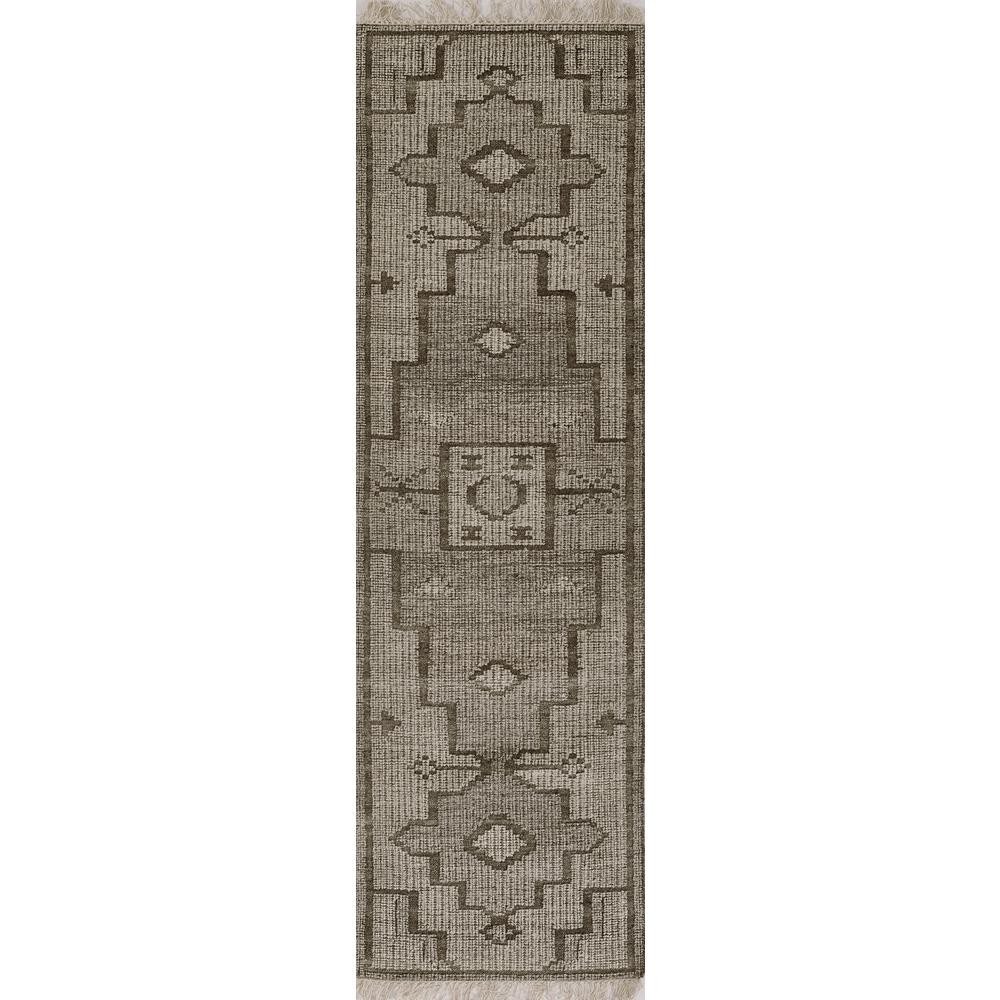 Traditional Rectangle Area Rug, Natural, 2′ X 3′