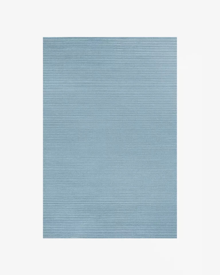Park 02 – Sky Hand-Tufted High low l Nz Wool Area Rug Living Room office