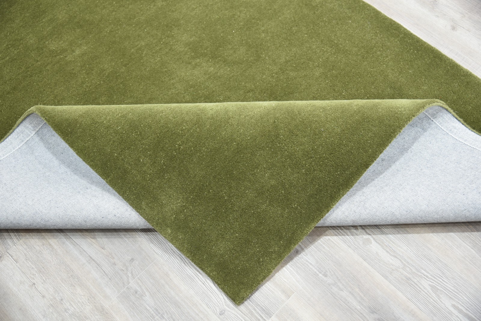 Hand Tufted Wool Area Rug Solid Color Soft Modern Living Room Bedroom Carpet