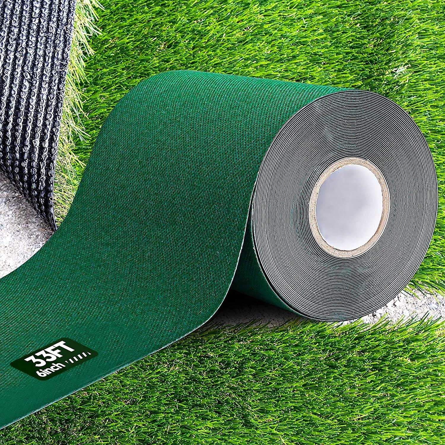 Artificial Grass Seaming Turf Tape Self- Adhesive Single-Sided 6″ Width x 390″