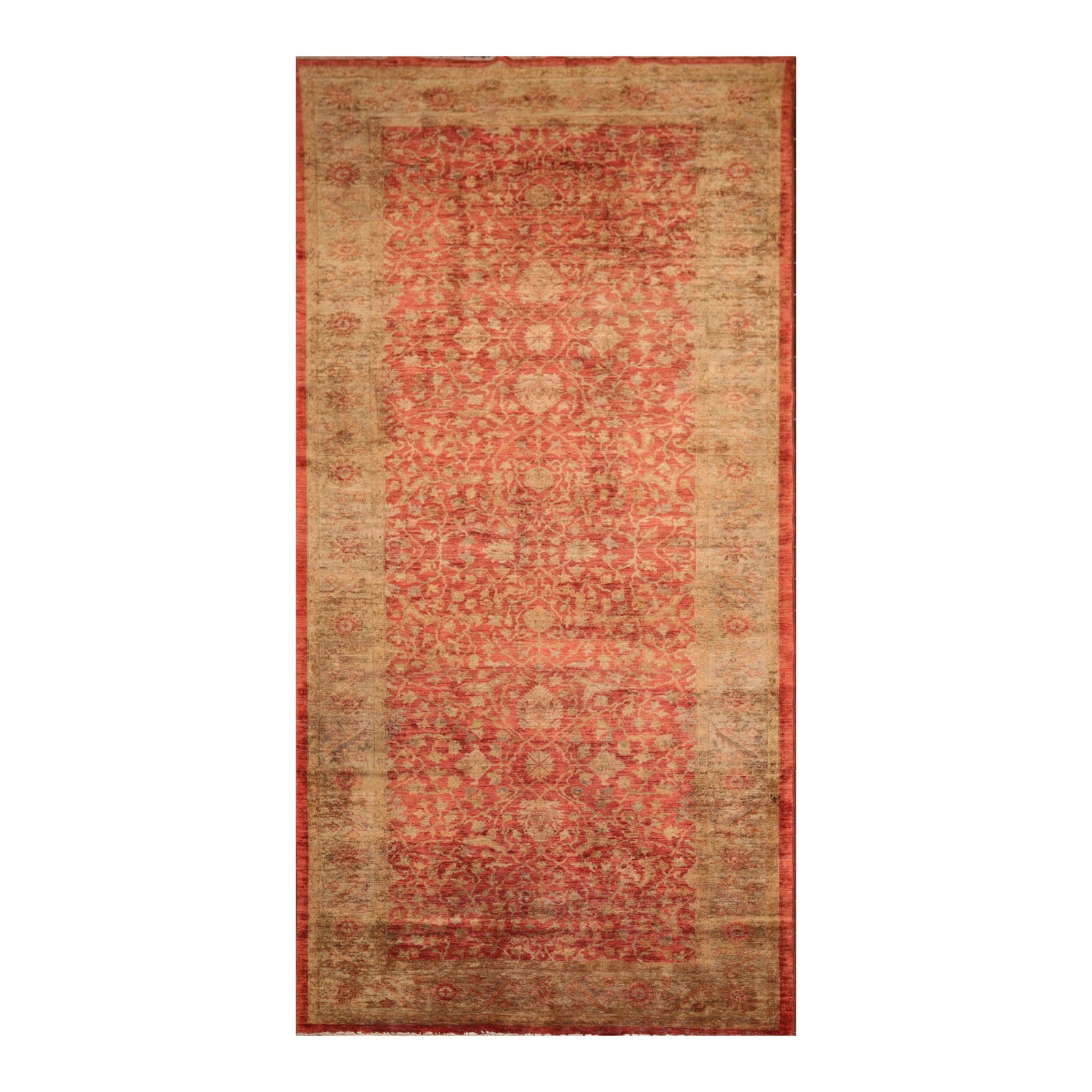 6’1″ x 14’10” Hand Knotted Peshawar Palace Runner Silky Sheen 200 KPSI Area Rug