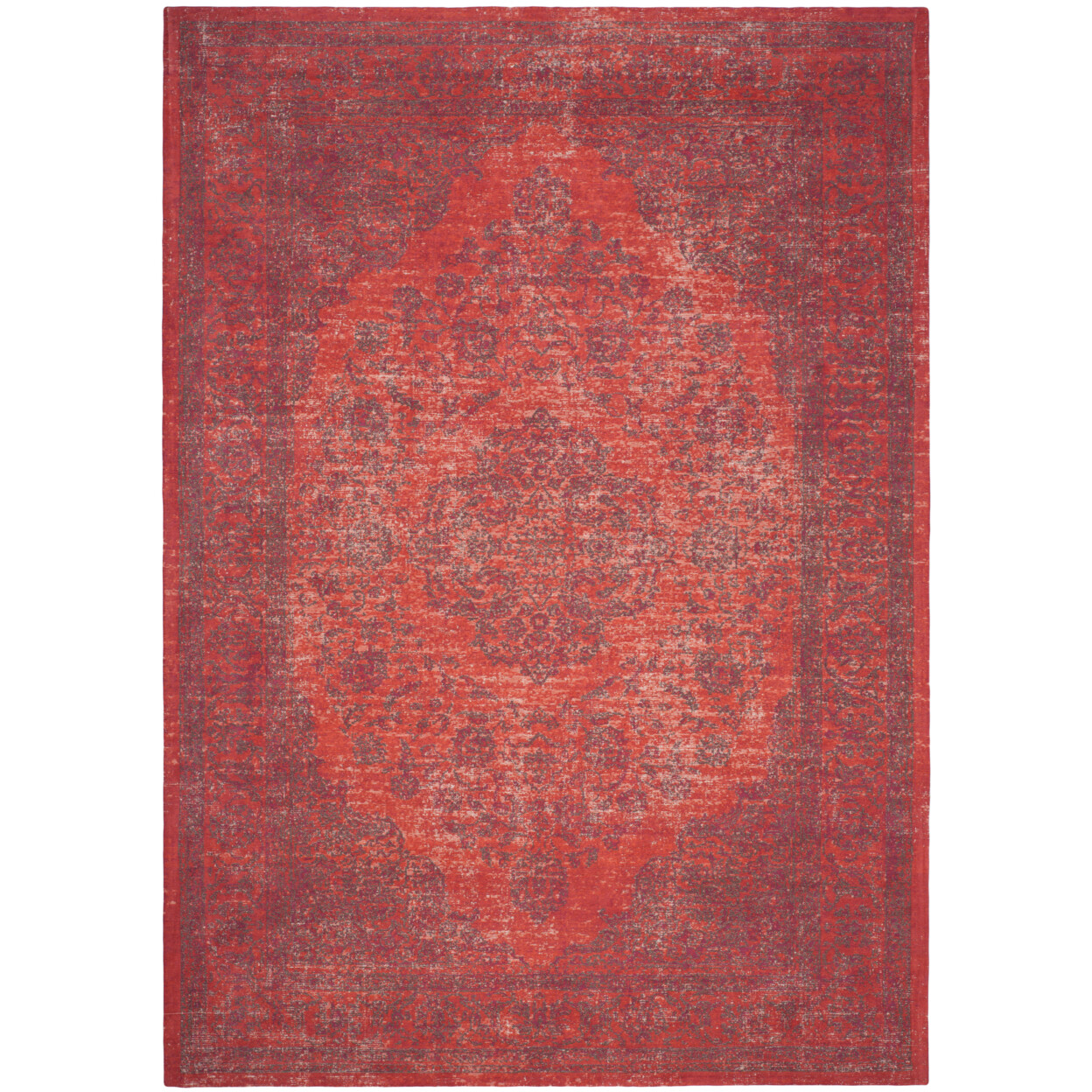 SAFAVIEH Classic Vintage CLV121B Orange / Red Rug