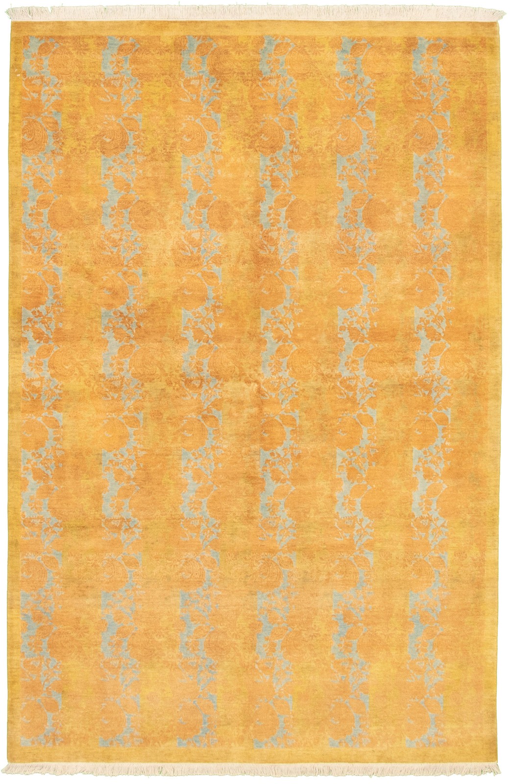 Traditional Hand Knotted Oriental Area Rug 5’2″ x 7’9″ Wool Carpet