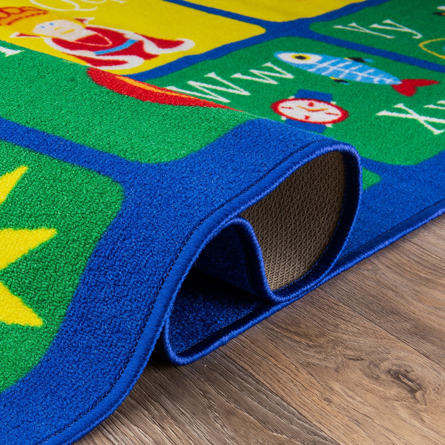 Rugs for Kids Room Kids Alphabet Educational Learning Non Slip Kids Area Rug 5×7