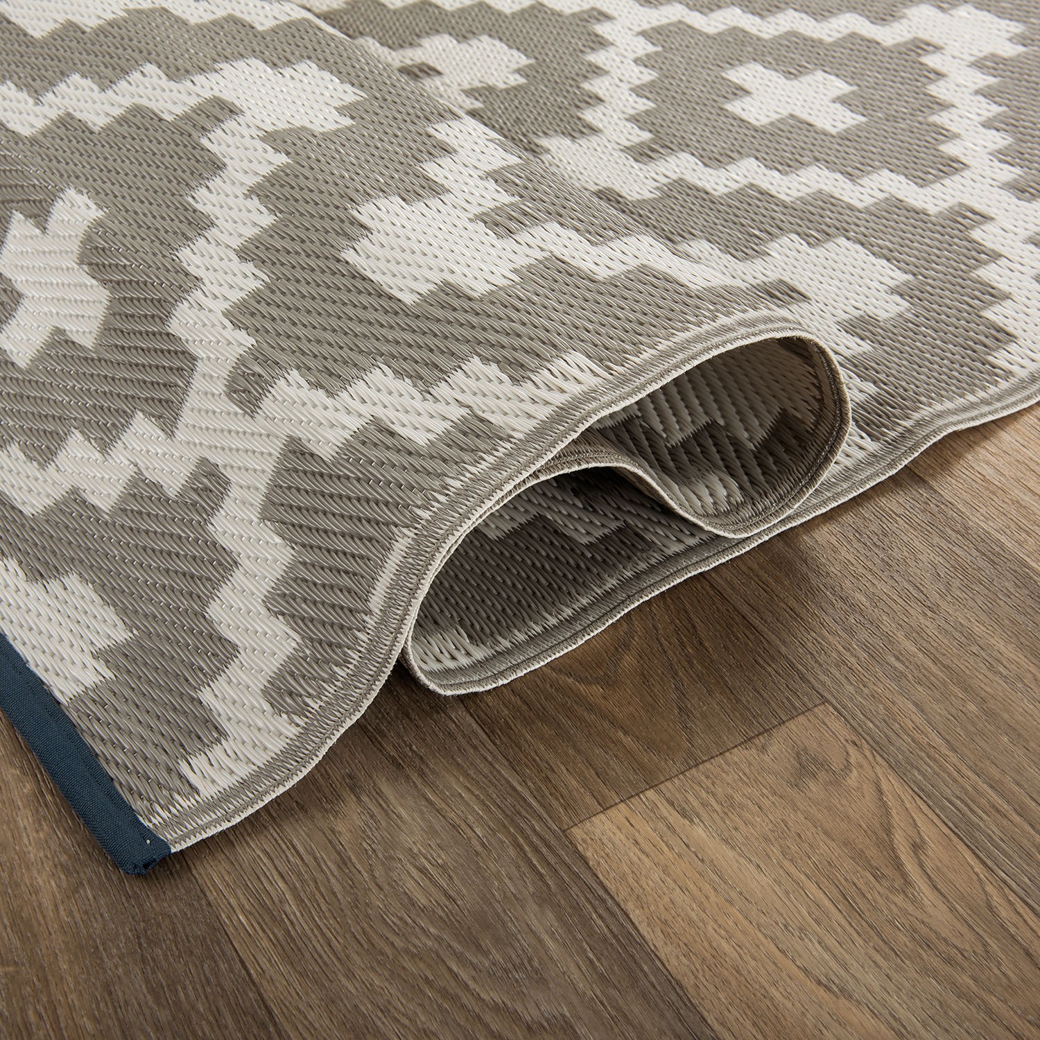Rugshop Indoor Outdoor Rugs Trellis Geometric Reversible Plastic Patio Rugs 3×5