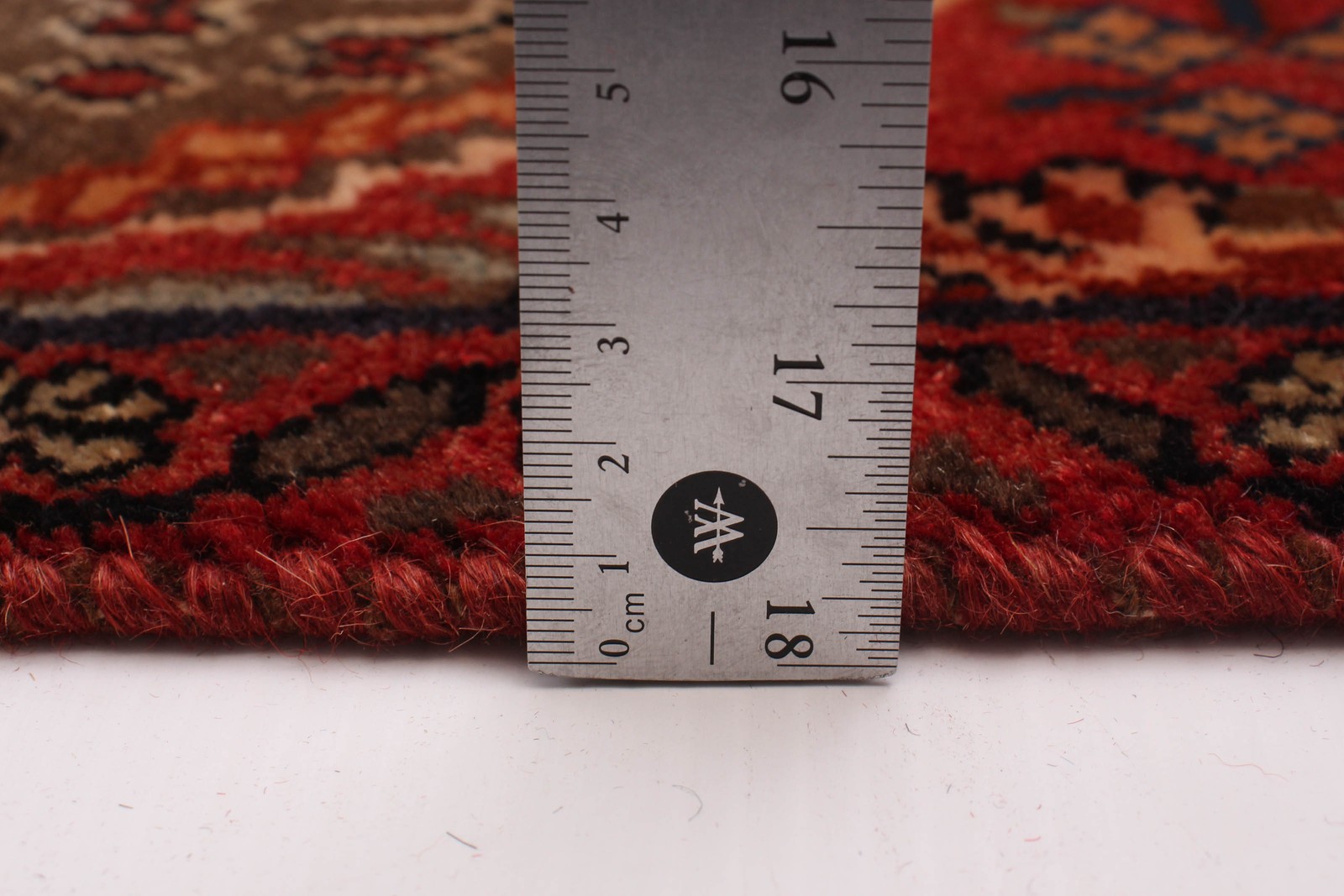 Traditional Vintage Hand-Knotted Carpet 4’1″ x 8’10” Wool Area Rug