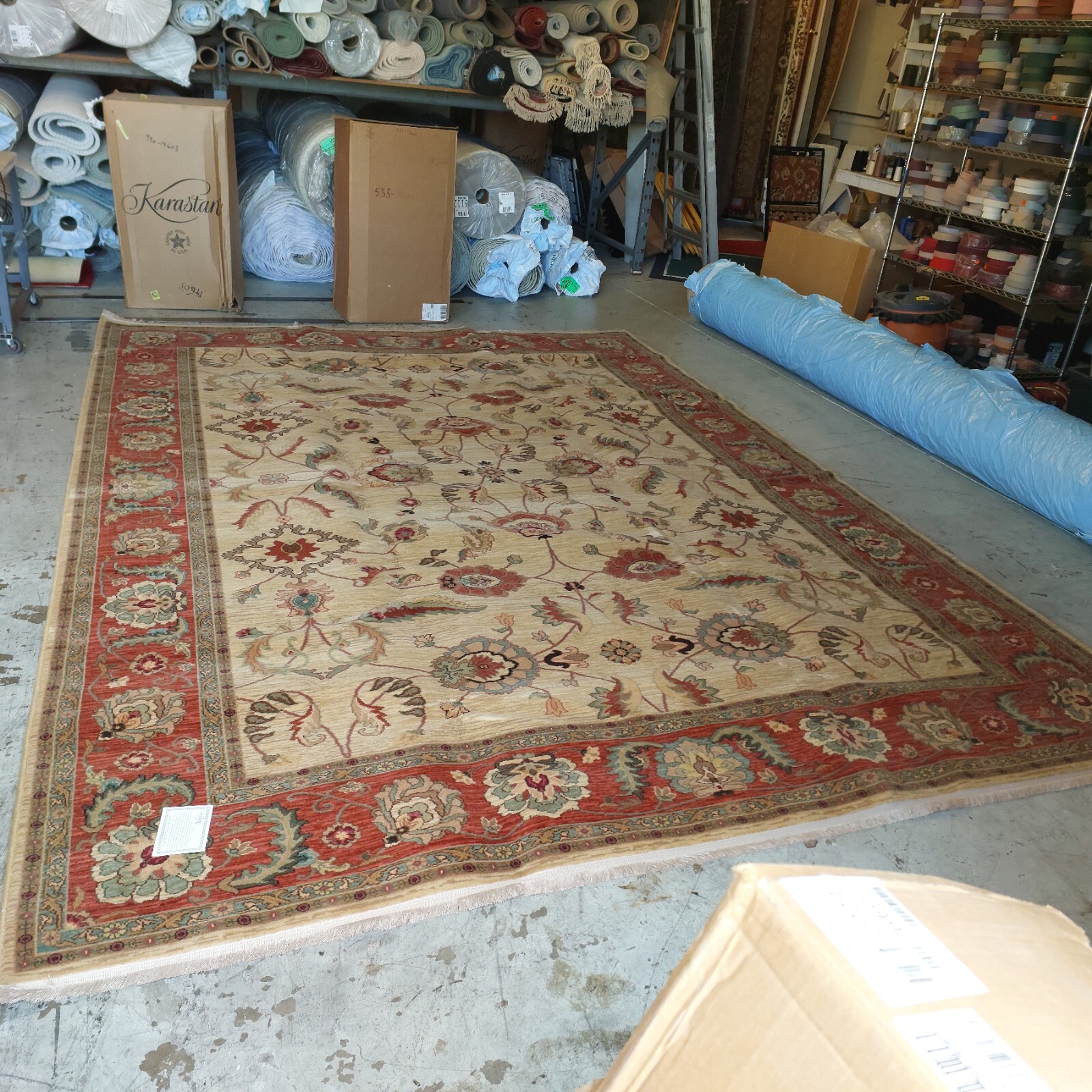 Brand new Karastan Rug 10’x14′ Ashara Agra Ivory 549-15005