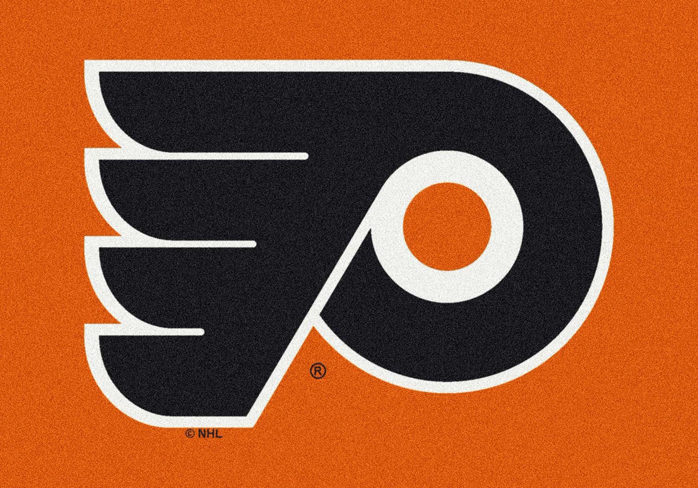 8×11 Milliken Philadelphia Flyers NHL Spirit Area Rug – Approx 7’8″x10’9″