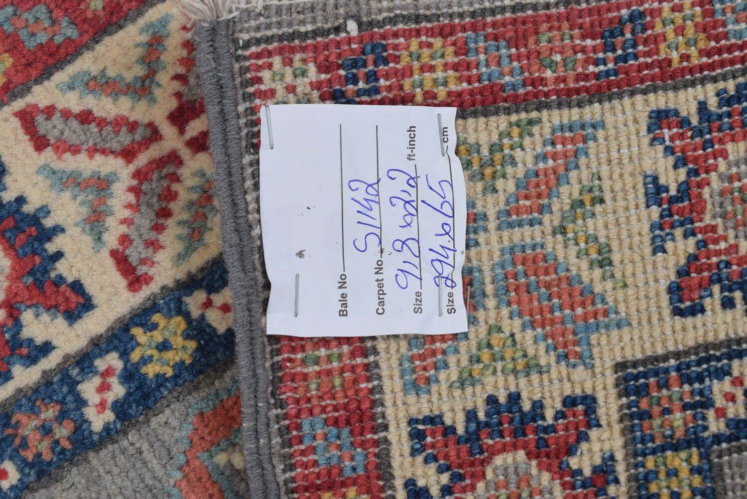 Handmade Runner 2×10′ Narrow Kazak Rug #S1142