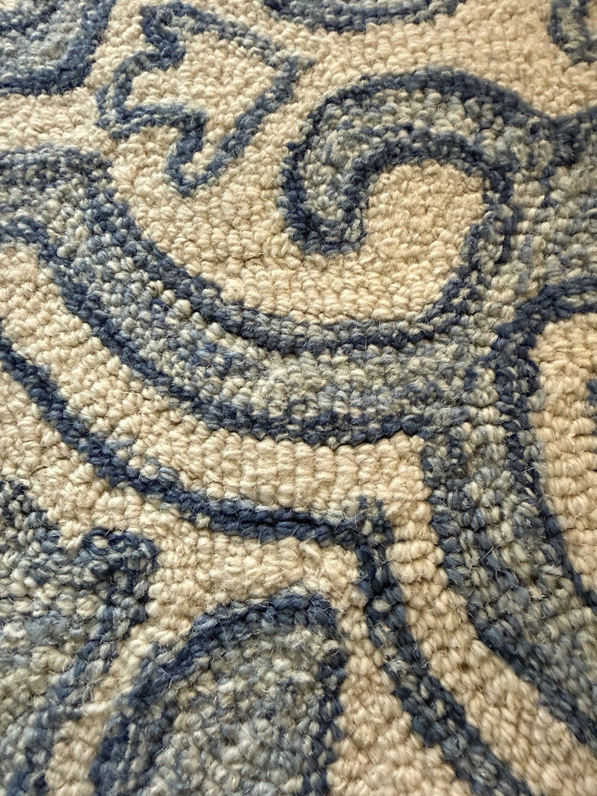ralph lauren Hand Tufted Wool 2.6×4 Carpet New #lrl6944n
