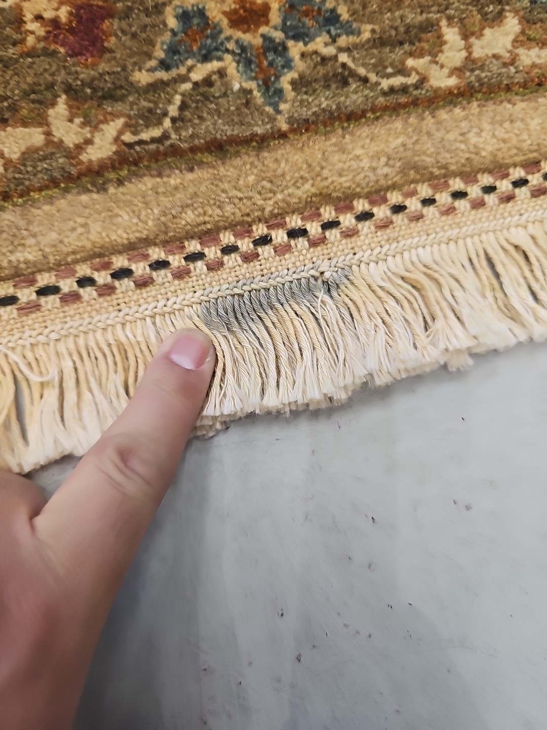 Hand-knotted 100% Wool Pile Jaipur Rug 3’5″x5’8″