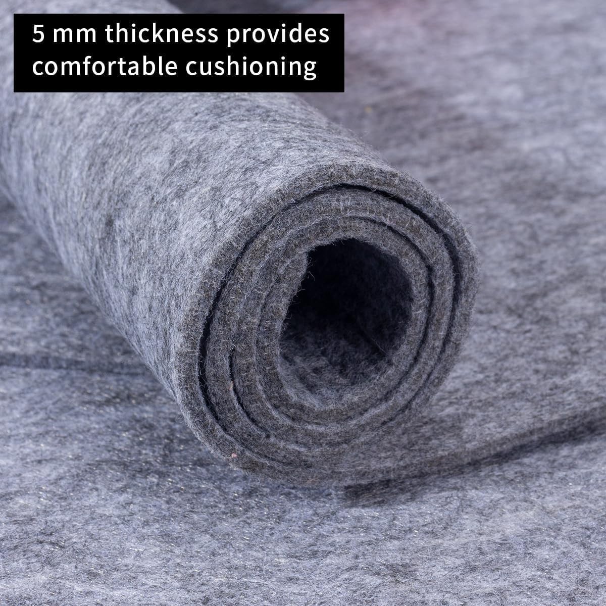 8’x10′ Polyester Felt Rug Liner – Ultimate Comfort & Durability for All Floors