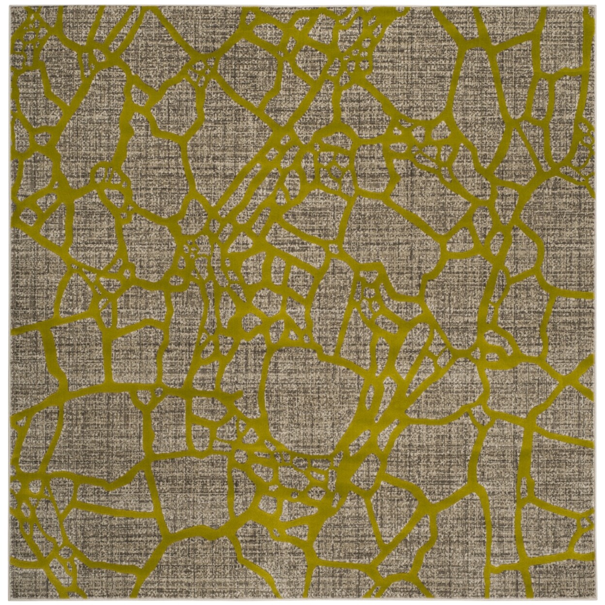SAFAVIEH Porcello PRL7737G Light Grey / Green Rug