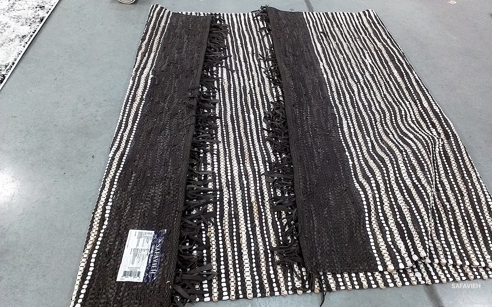 DARK BROWN / MULTI 6′-0″ x 9′-0″ Flaw in Rug, Reduced Price 1172805757 VTL373C-6