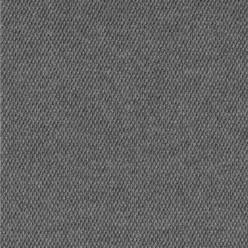 Inspirations – Smoke Hobnail – Gray Residential 18 X 18 In. Peel and Stick Carpe