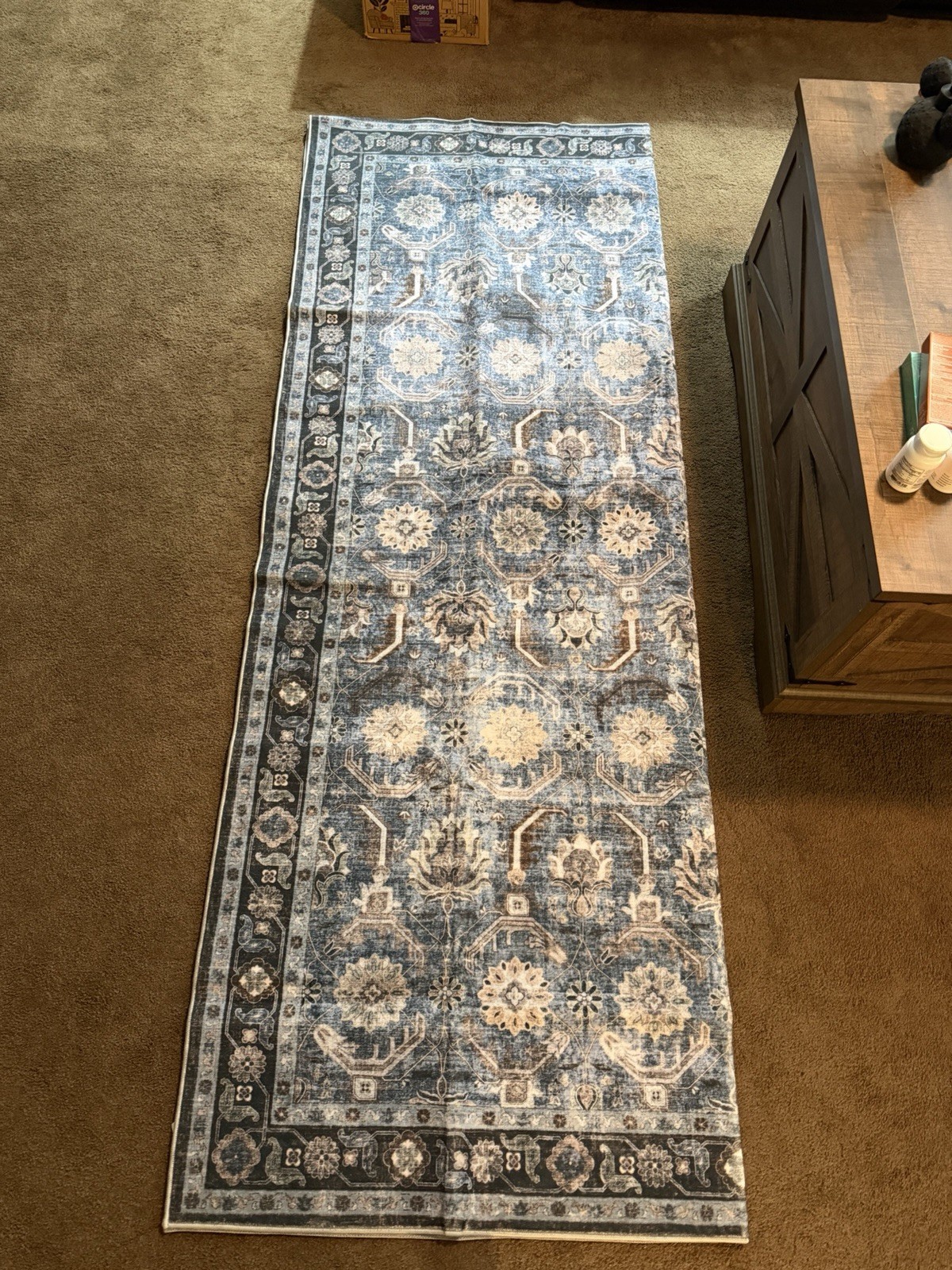 Woodbruy Luxurious Comfort Home Decor Area Rug 5 X 7 Non Slip! New In Plastic