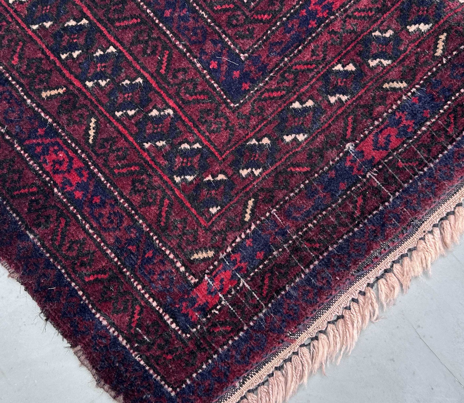 3×5 Kawdani Baluchi Rug Handmade Fine Wool Afghan Tribal Area Carpet 3’4″x5’3″