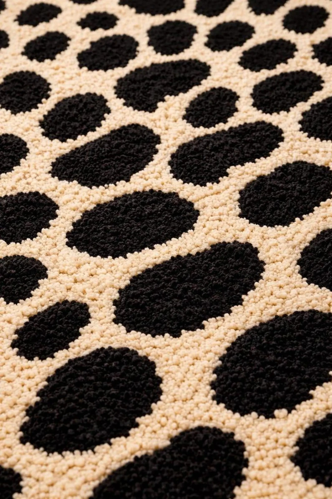Hand Tufted NZ Wool Area Rug Leopard Print Rug, Modern Safari Carpet 8×10