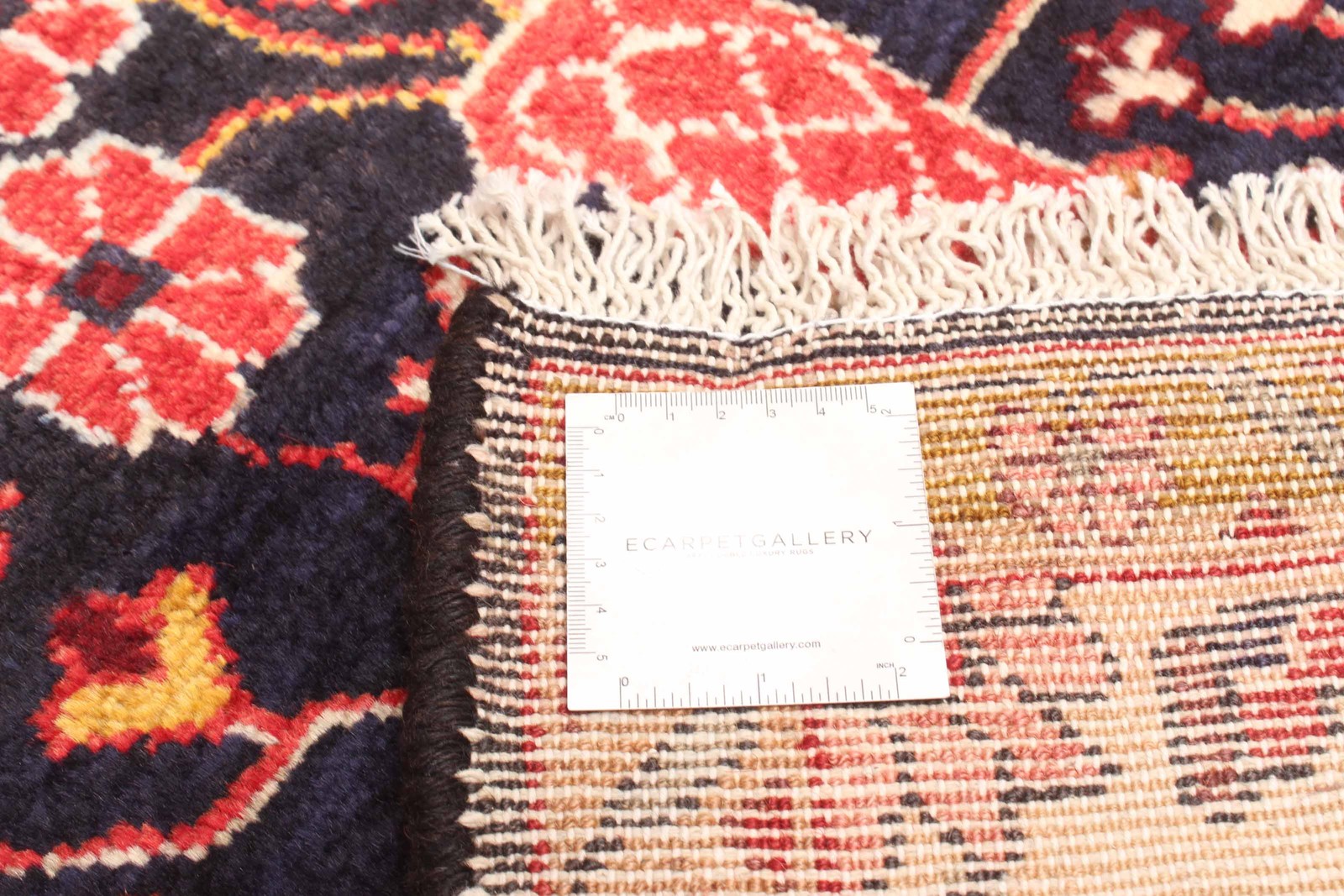 Vintage Hand-knotted Runner Rug 3’2″ x 10’2″ Traditional Oriental Wool Carpet