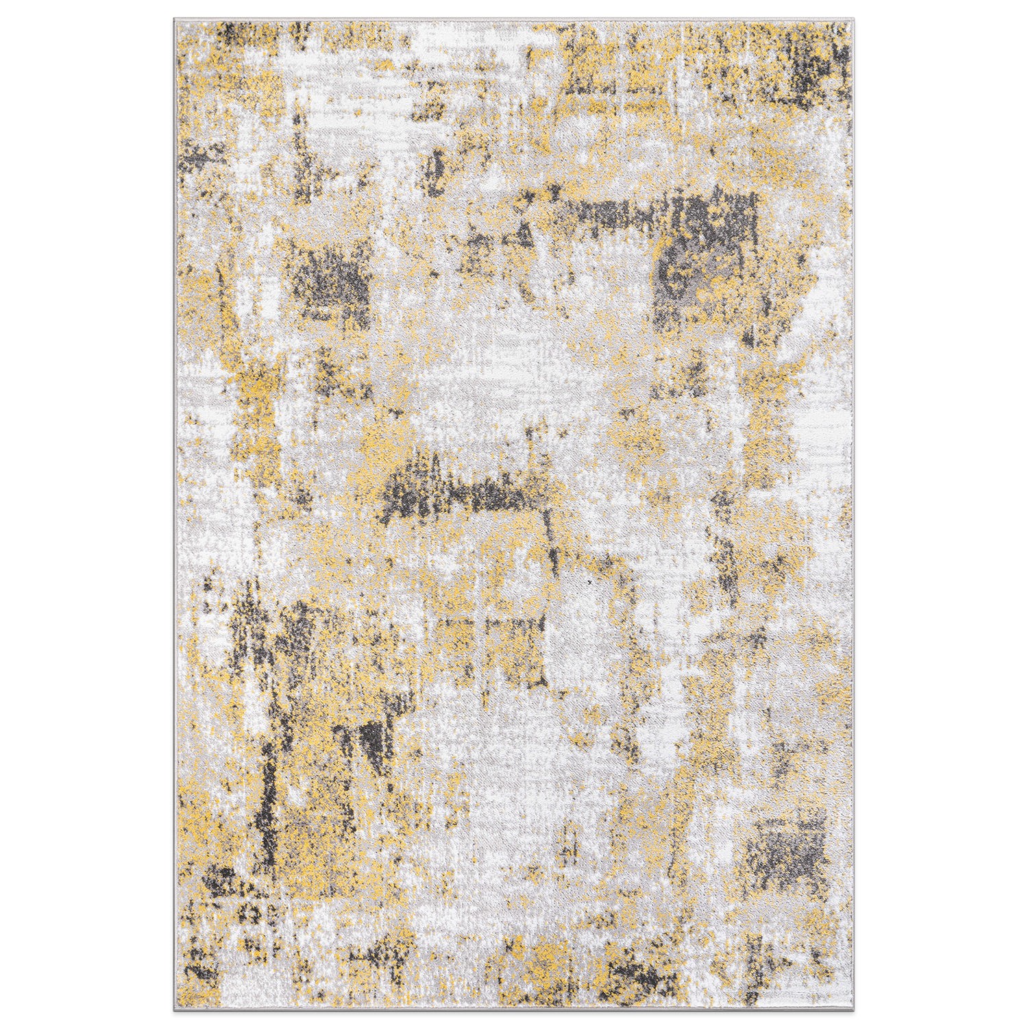 Rugshop Area Rug Contemporary Chic Abstract Design Rugs Carpet for Living Room