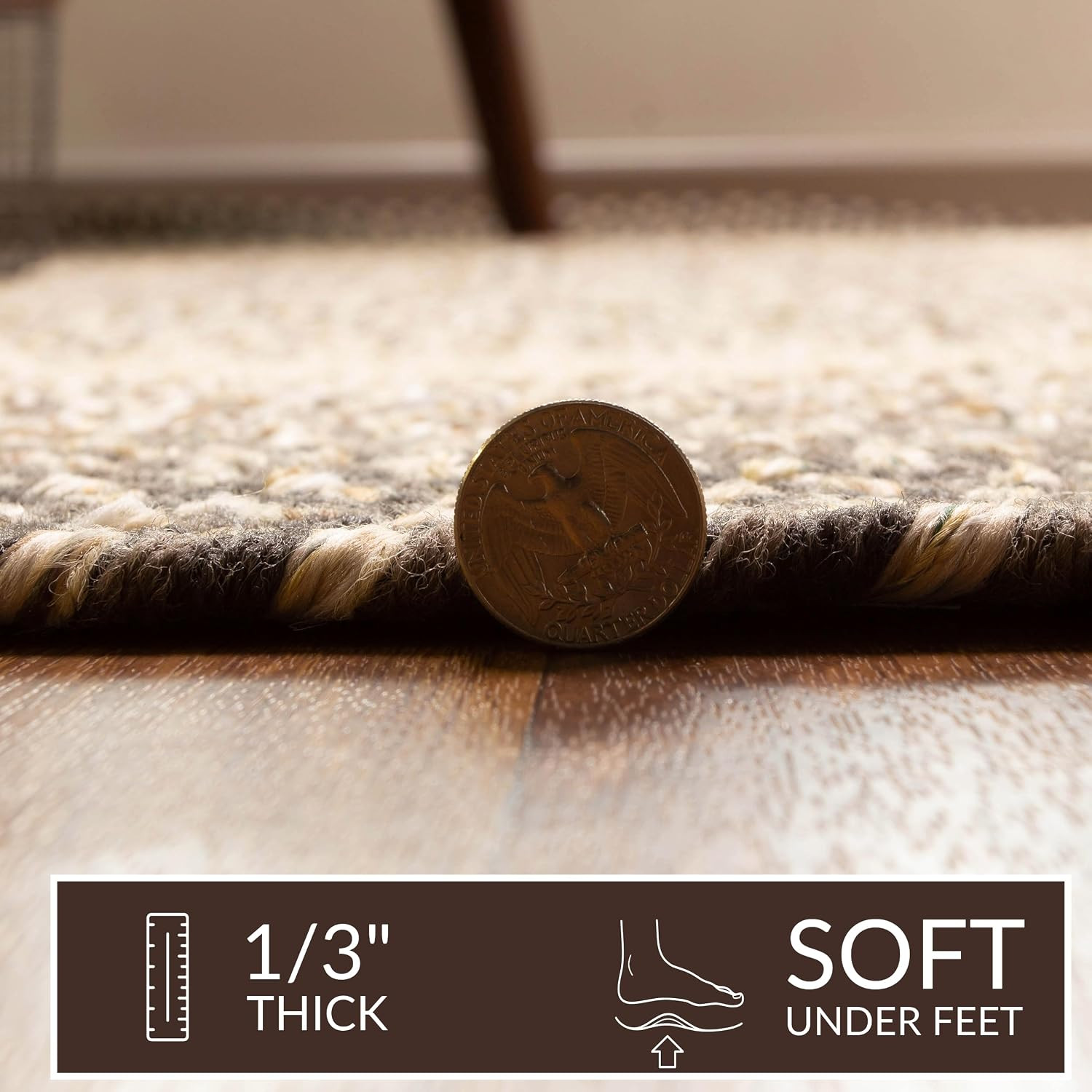 Super Area Rugs Braided Rugs 2X3 Farmhouse Kitchen Rug – Ridgewood Braided Rug f