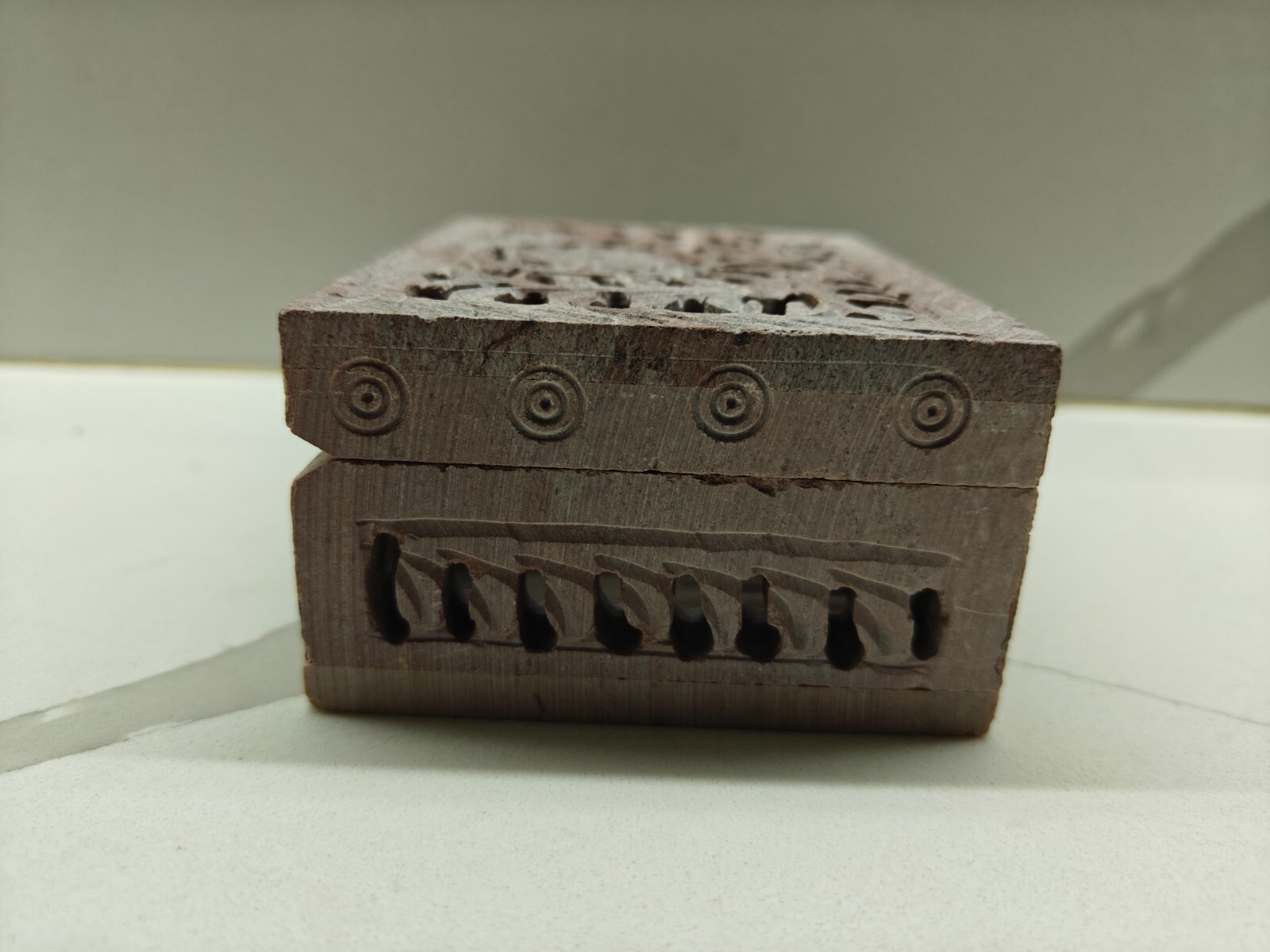Handmade Marble Jewellery Carved Box handcarved natural stone