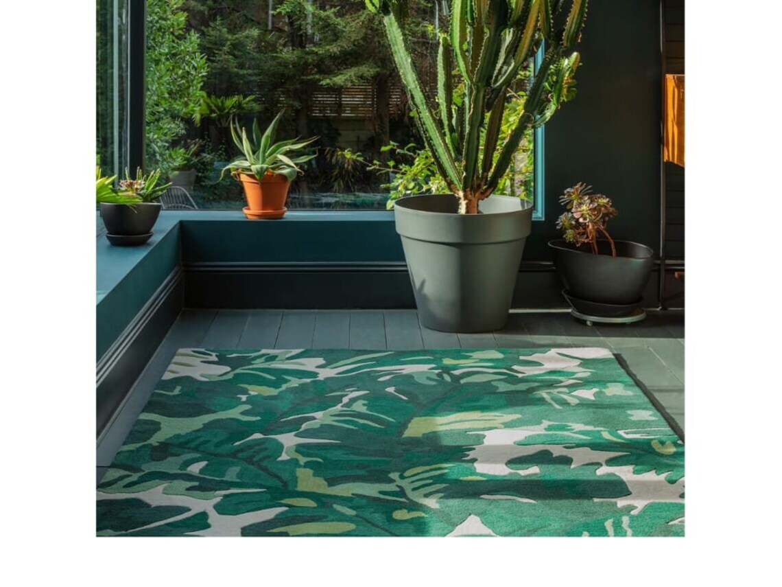 Green Handmade Rug Living Bed Room Area Rugs 8×10, 8×11, 8×14, 9×12, 9×13 Wool