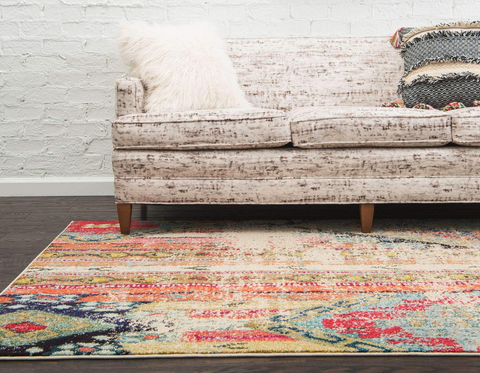 Sedona Collection Area Rug – Yosemite (8′ x 10′ Rectangle, Multi/ Blue)
