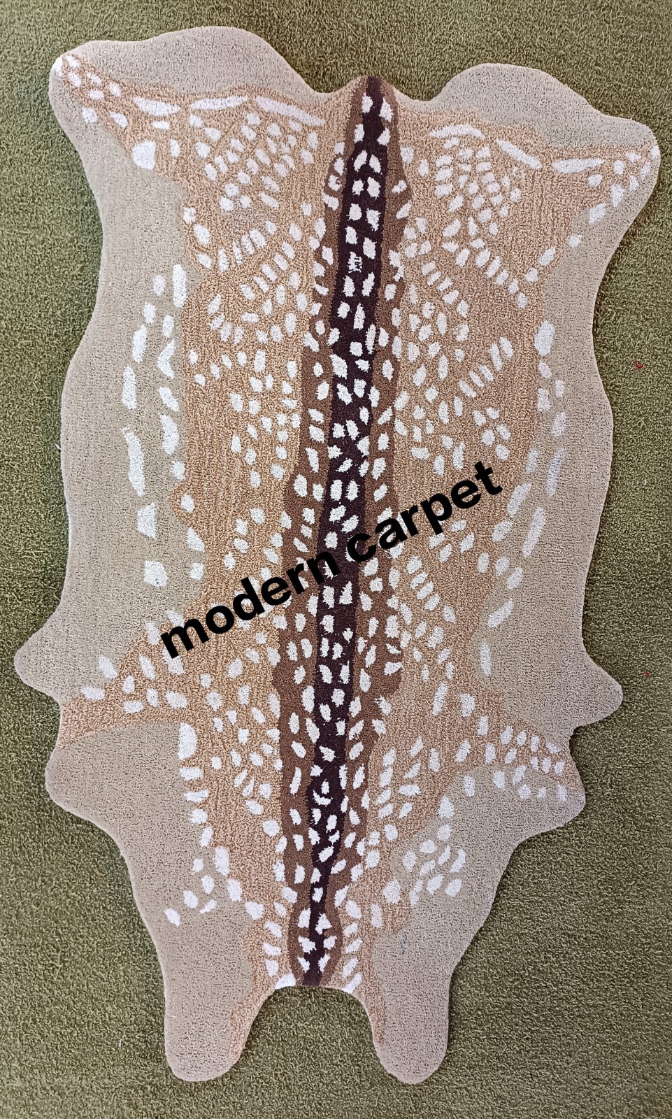 Antelope Rugs 3×5 Feet Handmade 100% Woolen Hand Tufted For Home Decoration
