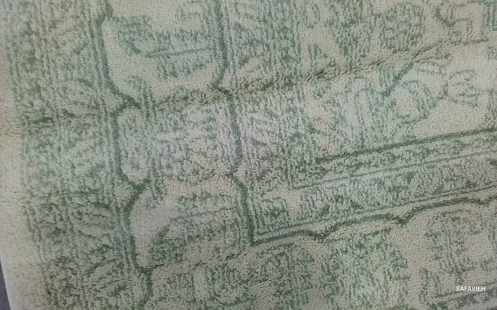 SAGE / IVORY 6′-0″ x 6′-0″ Back Stain Rug, Reduced Price 1172804266 ADR108W-6SQ