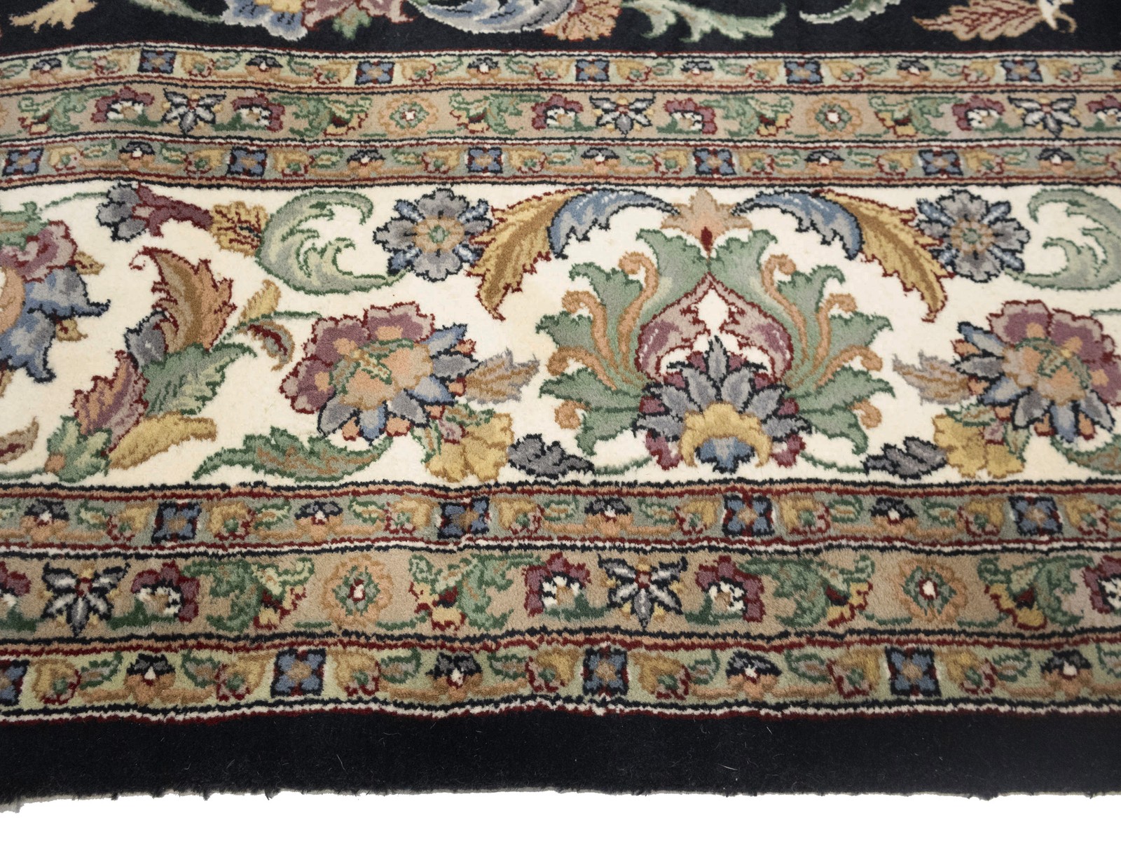 Handmade Oversized Pakistan Wool Rug Floral Style Oriental Decor Carpet 10X14 ft