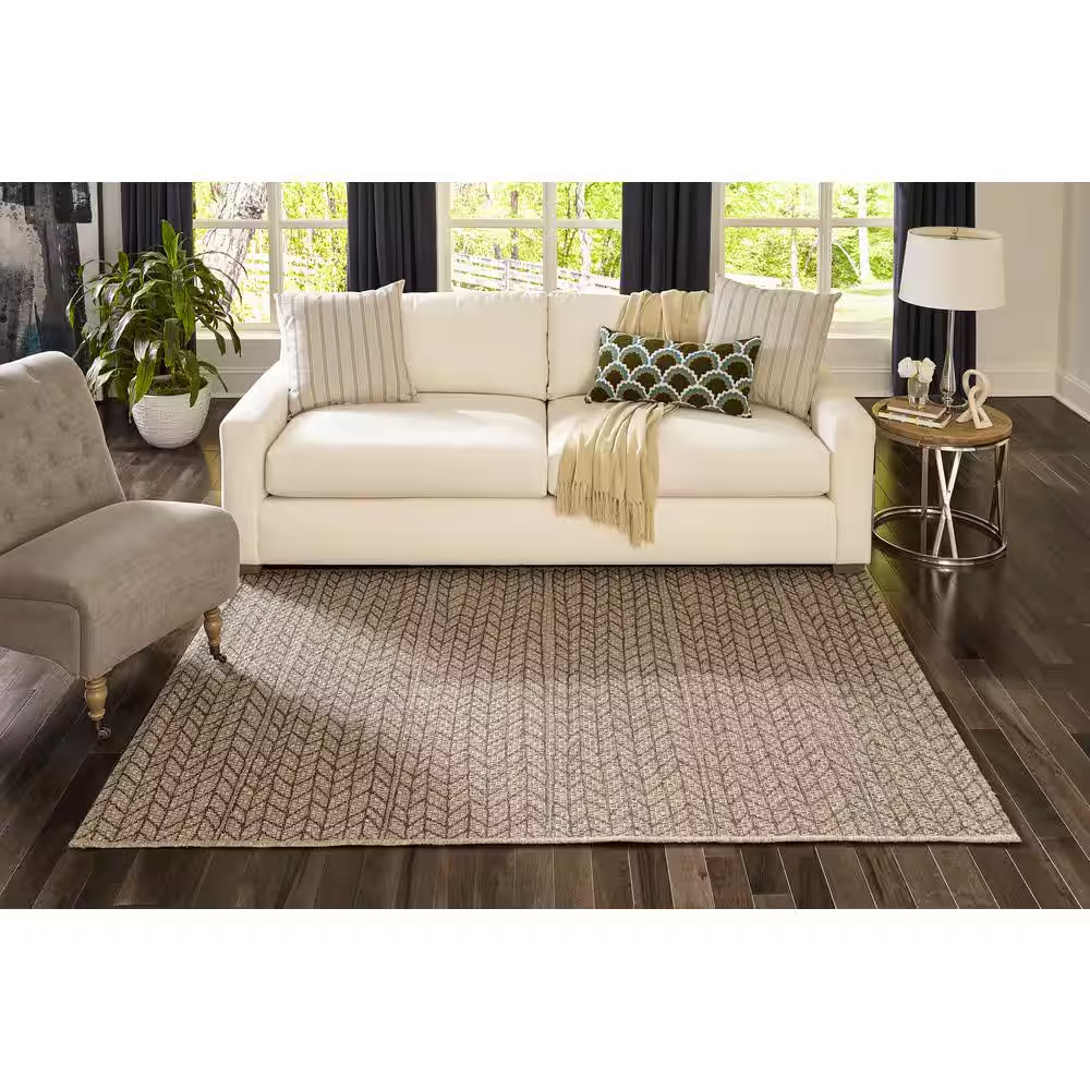 Como Tan 2 Ft. 7 In. X 7 Ft. 6 In. Indoor/Outdoor Runner Rug