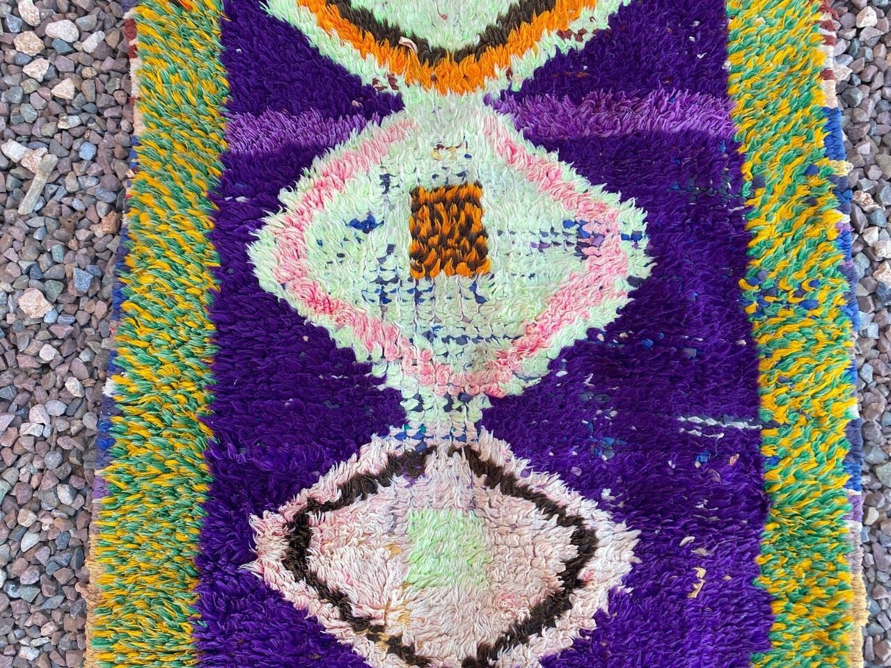 Runner Vintage Moroccan Handmade Rug 2’3×8’8 Ft Berber Cotton Hallway Decorative