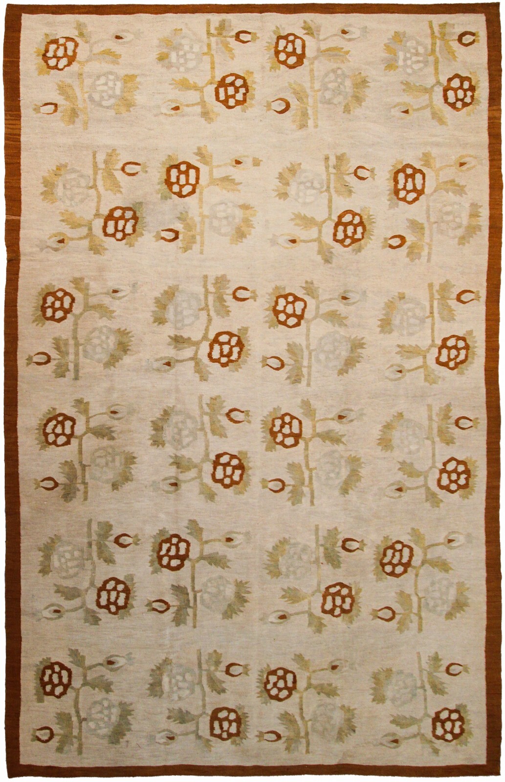 6×9 Antique Authentic Handwoven Bessarabian Kilim 175cmx 264cm