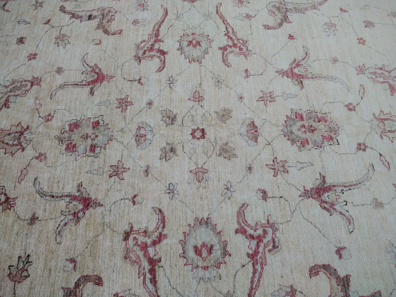 8’1″x9’9″ Pakistani Peshawar Chobi Rug carpet,Handmade,Veg Dye,100% Wool 8×10
