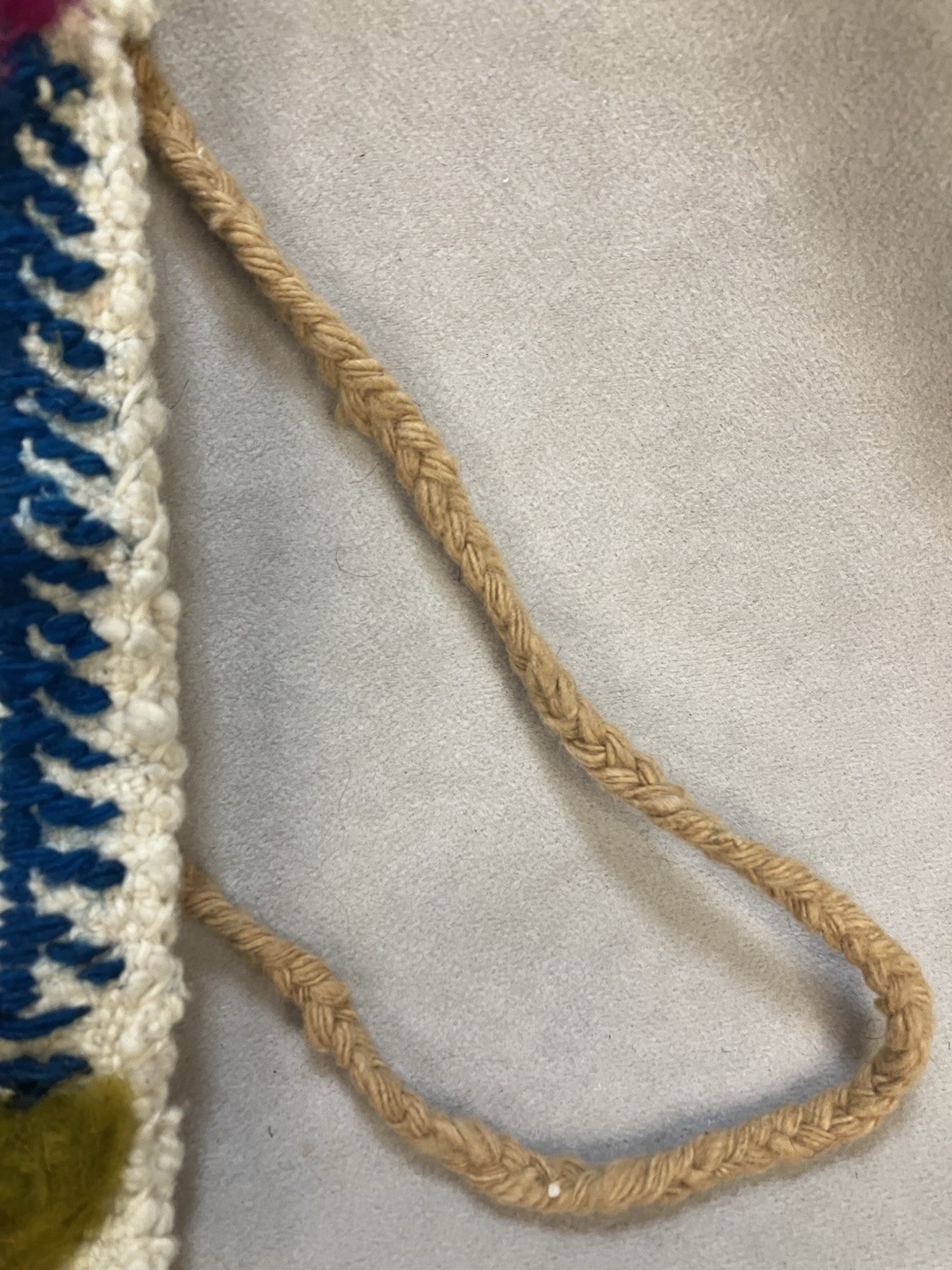 handwoven Moroccan Boucherouite item