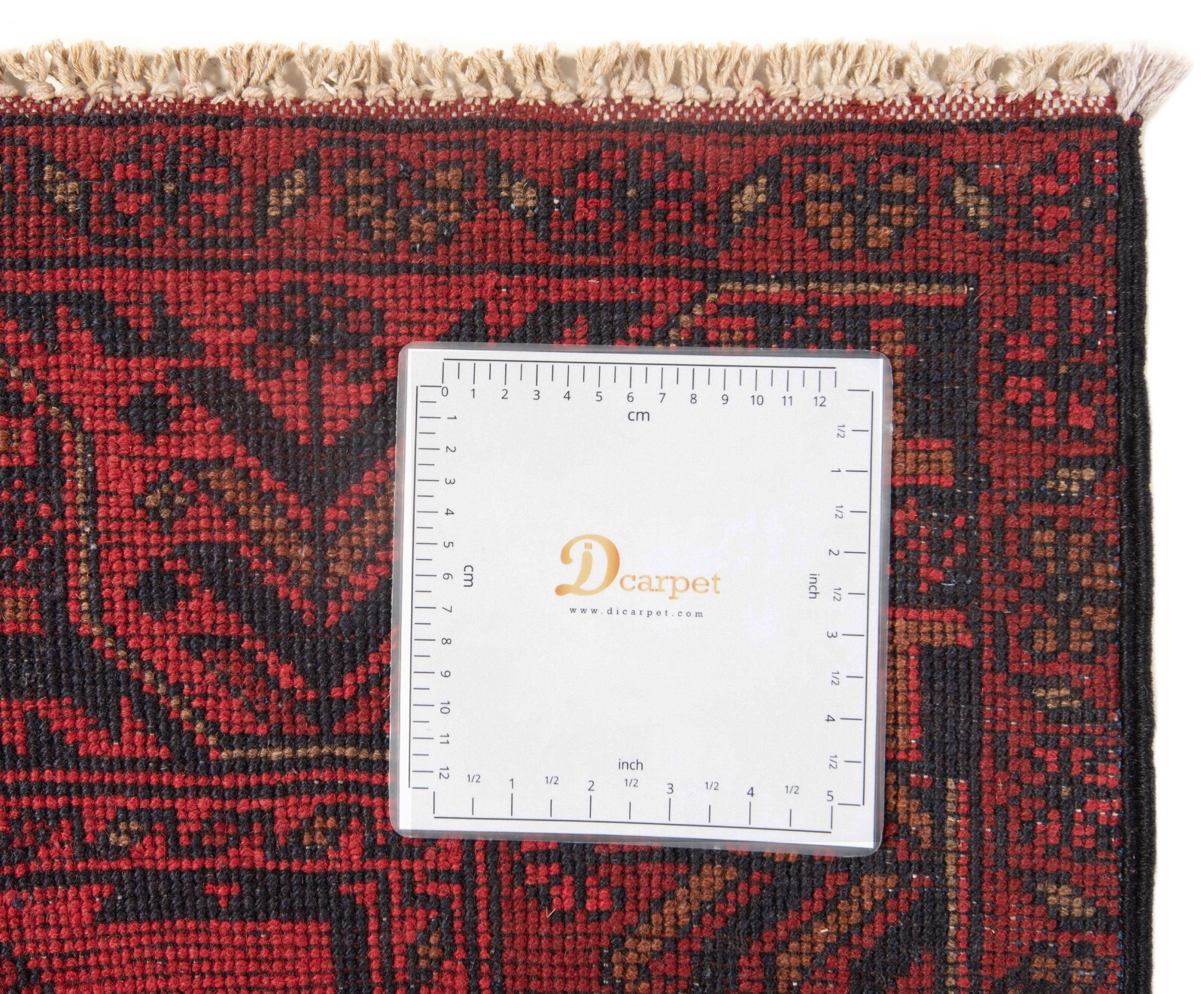 Afghan 146×97 cm Handmade Oriental Rug Carpet Red Rectangle