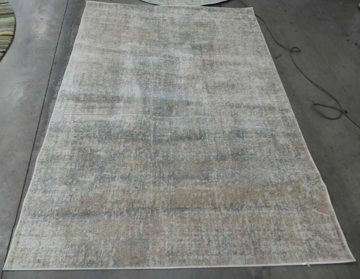 BEIGE / SLAT 5′-1″ X 7′-6″ Damage Binding Rug Reduced Price 1172603251 ADR207B-5