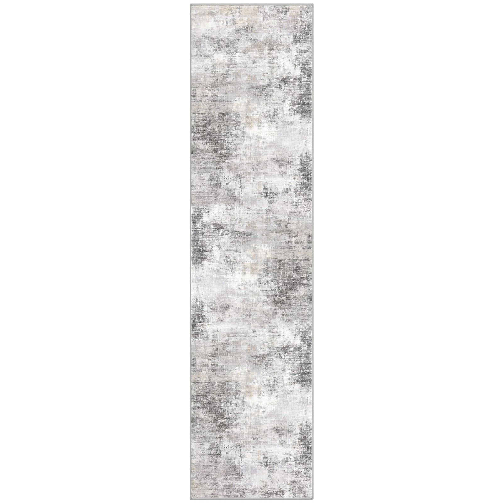 IOHOUZE Abstract Runner Rug 2×8 Ft Washable Runners for Hallways, Non Slip Kitch